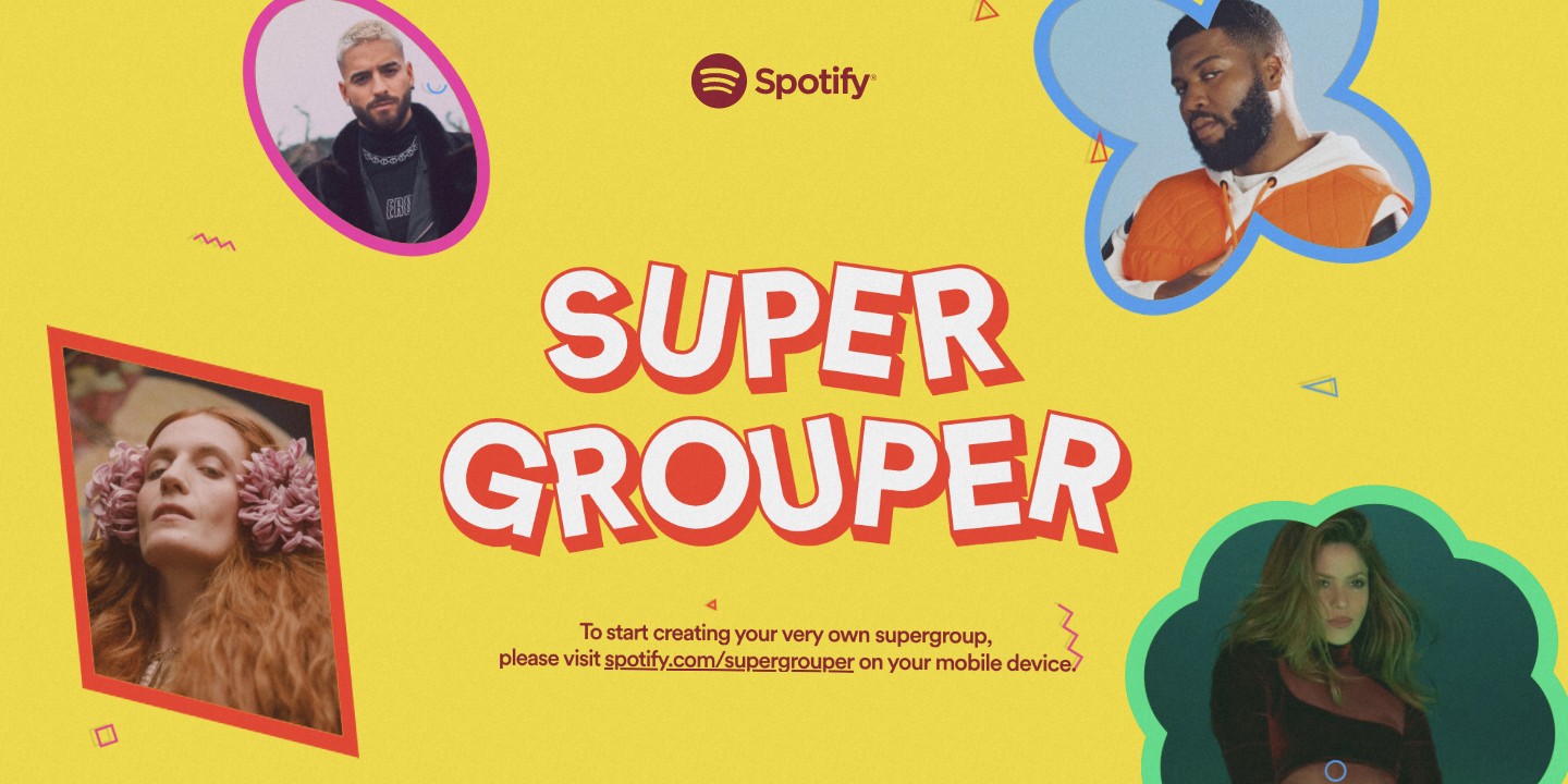 Make your own supergroup with Spotify's 'Supergrouper'
